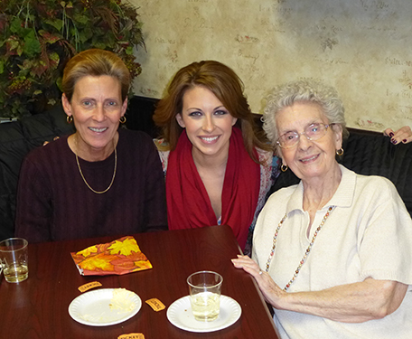 Three generations of family enjoy Oakmont Independent Living