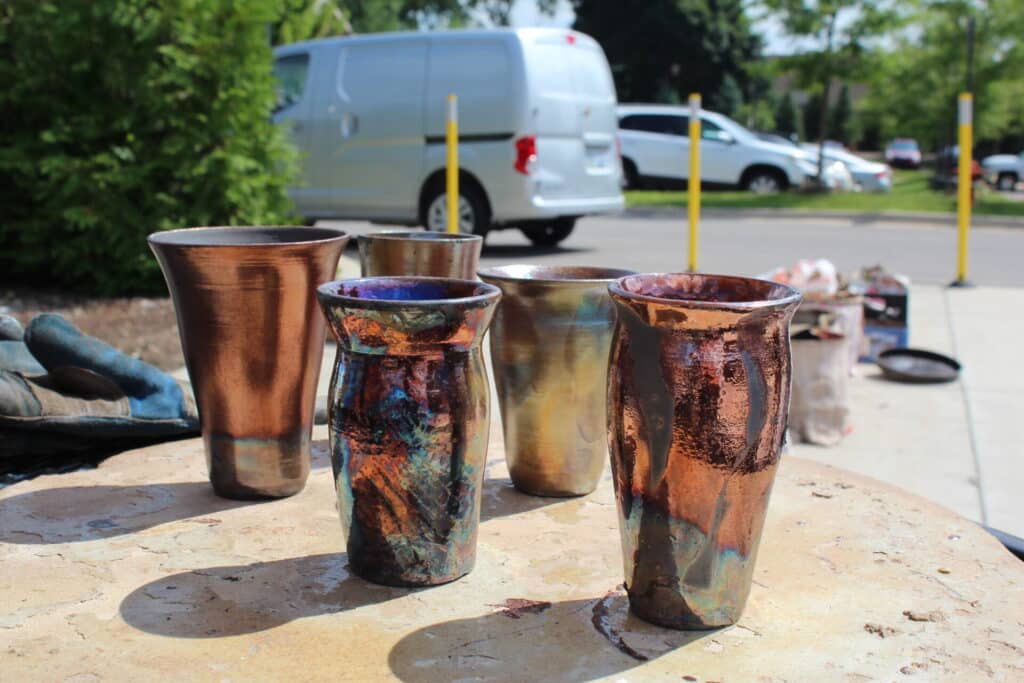 Elderly man smiling outdoors