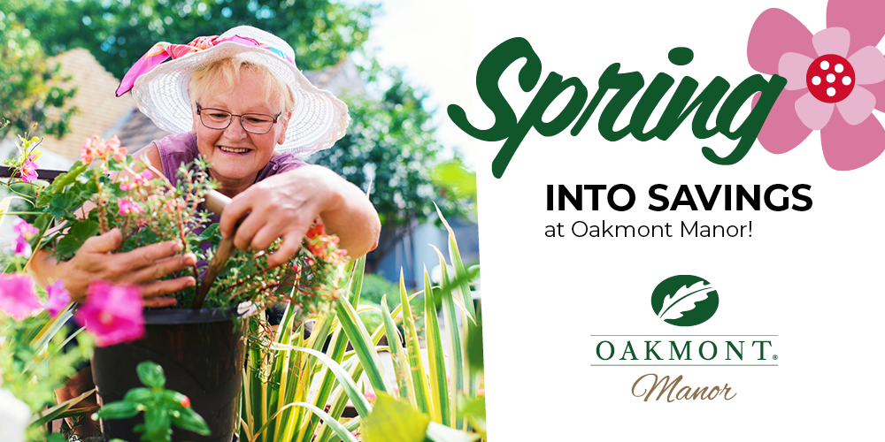 Spring Into Savings Pop up Manor