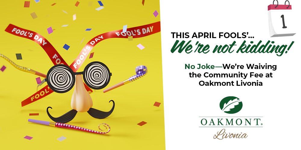 April Fools Pop up Promo